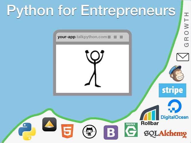 [TalkPython] Python for Entrepreneurs