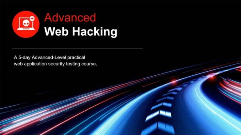 [NotSoSecure] Advanced Web Hacking Free Download