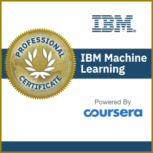 [Coursera] IBM Machine Learning Professional Certificate
